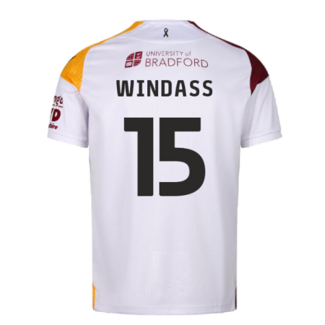 2024-2025 Bradford City Away Shirt (Windass 15)