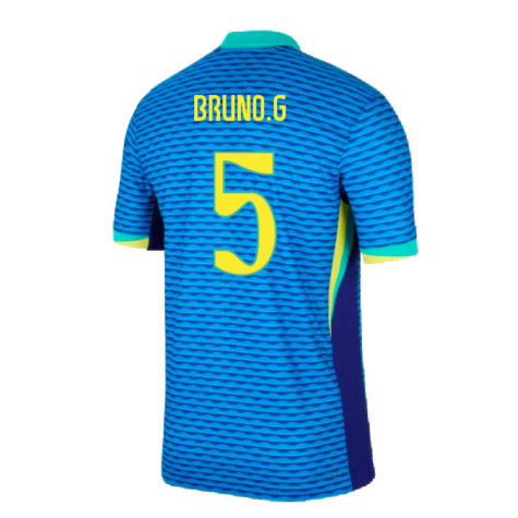 2024-2025 Brazil Away Dri-Fit ADV Match Shirt (Bruno.G 5)