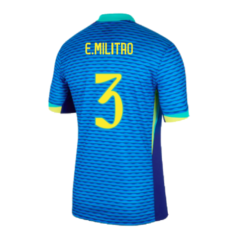 2024-2025 Brazil Away Shirt (E.Militao 3)