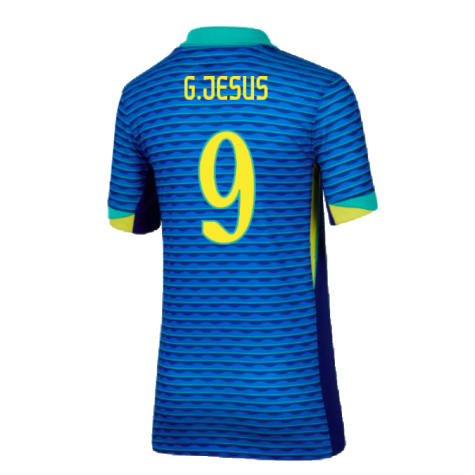 2024-2025 Brazil Away Shirt (Kids) (G.Jesus 9)