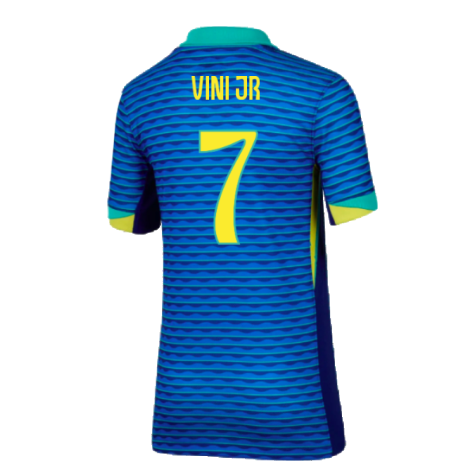 2024-2025 Brazil Away Shirt (Kids) (Vini JR 7)