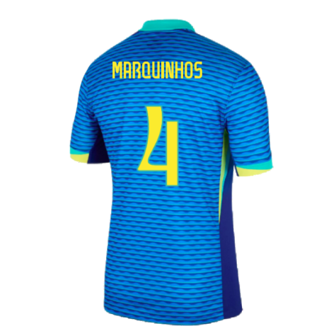 2024-2025 Brazil Away Shirt (Marquinhos 4)