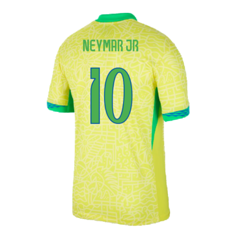 2024-2025 Brazil Home Shirt (Neymar JR 10)