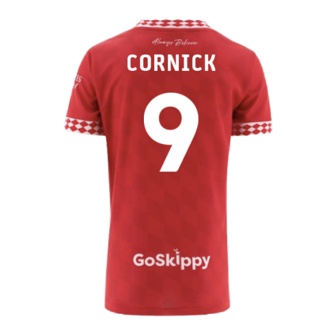 2024-2025 Bristol City Home Shirt (Cornick 9)