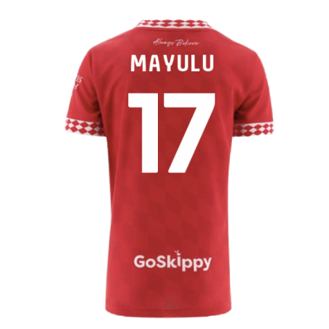 2024-2025 Bristol City Home Shirt (Mayulu 17)