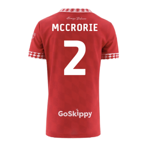 2024-2025 Bristol City Home Shirt (McCrorie 2)