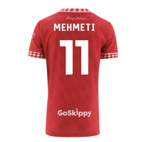 2024-2025 Bristol City Home Shirt (Mehmeti 11)