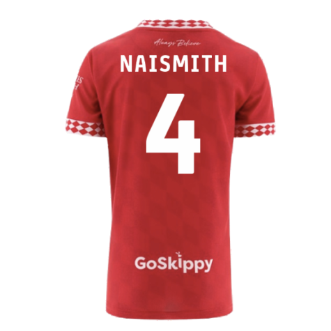 2024-2025 Bristol City Home Shirt (Naismith 4)