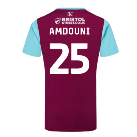 2024-2025 Burnley Home Shirt (Amdouni 25)