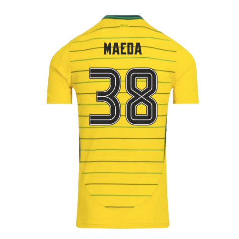 2024-2025 Celtic Away Shirt (No Sponsor) (Maeda 38)