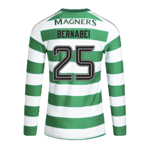 2024-2025 Celtic Home L/S Home Shirt (Bernabei 25)