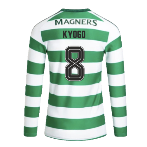 2024-2025 Celtic Home L/S Home Shirt (Kyogo 8)