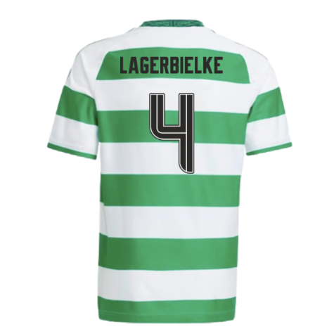 2024-2025 Celtic Home Shirt (Kids) (Lagerbielke 4)