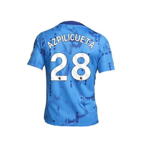 2024-2025 Chelsea Academy Pro Pre-Match Shirt (Blue) (Azpilicueta 28)