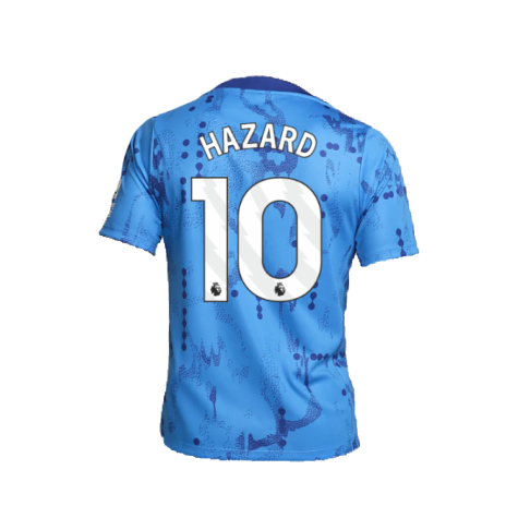 2024-2025 Chelsea Academy Pro Pre-Match Shirt (Blue) (Hazard 10)