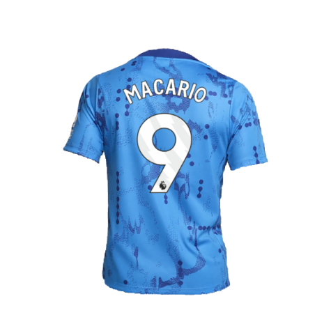 2024-2025 Chelsea Academy Pro Pre-Match Shirt (Blue) (Macario 9)