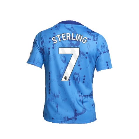 2024-2025 Chelsea Academy Pro Pre-Match Shirt (Blue) (Sterling 7)