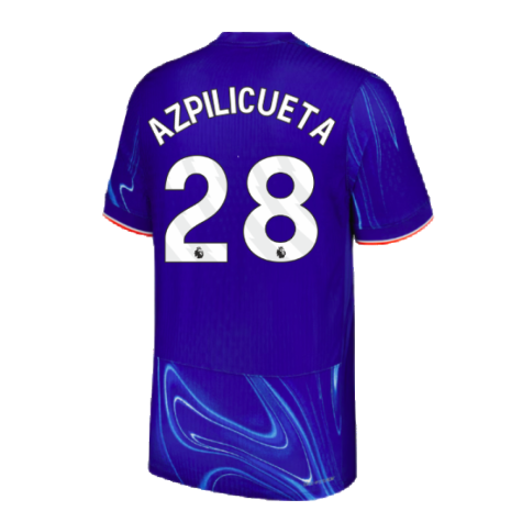 2024-2025 Chelsea Home Authentic Dri-Fit ADV Shirt (Azpilicueta 28)