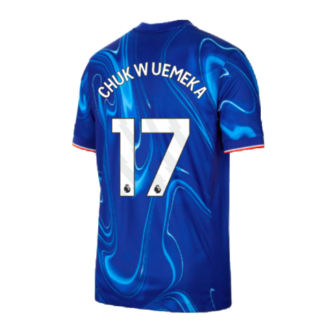 2024-2025 Chelsea Home Shirt (Chukwuemeka 17)