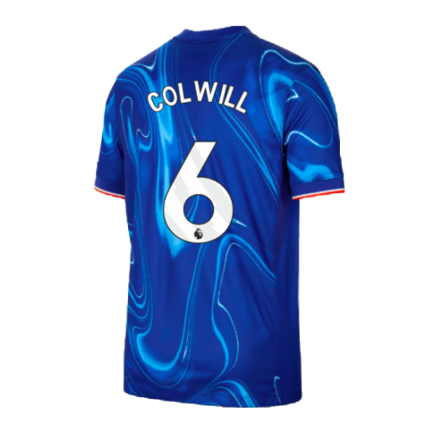 2024-2025 Chelsea Home Shirt (Colwill 6)