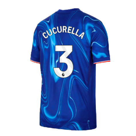 2024-2025 Chelsea Home Shirt (Cucurella 3)