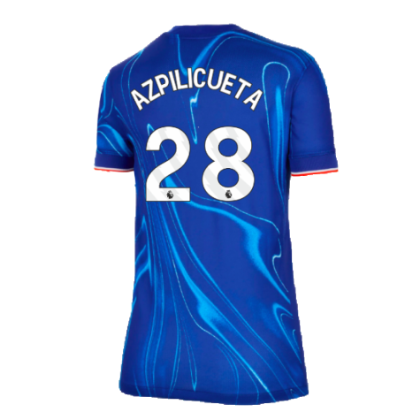 2024-2025 Chelsea Home Shirt (Womens) (Azpilicueta 28)