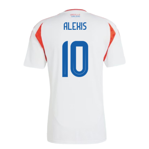 2024-2025 Chile Away Shirt (ALEXIS 10)