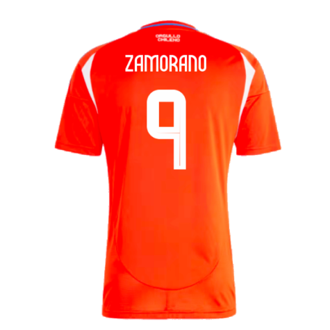 2024-2025 Chile Home Shirt (ZAMORANO 9)