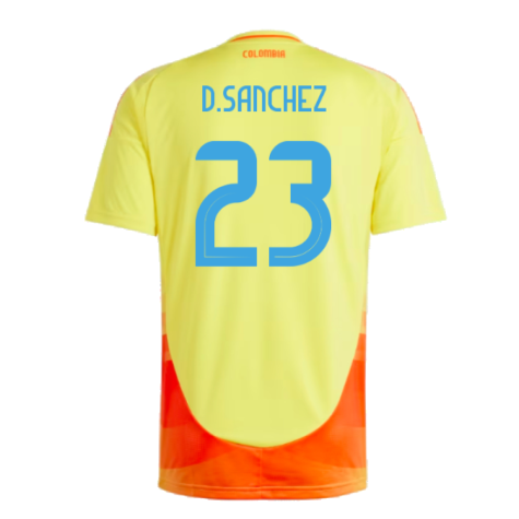 2024-2025 Colombia Home Shirt (D.SANCHEZ 23)