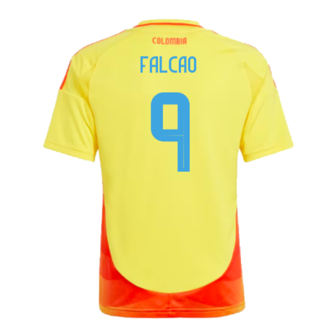 2024-2025 Colombia Home Shirt (Kids) (FALCAO 9)