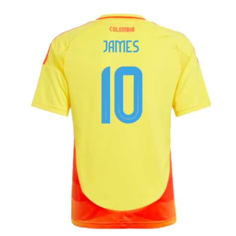 2024-2025 Colombia Home Shirt (Kids) (JAMES 10)