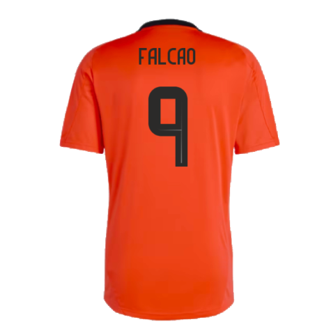 2024-2025 Colombia Training Jersey (Semi Solar Red) (FALCAO 9)