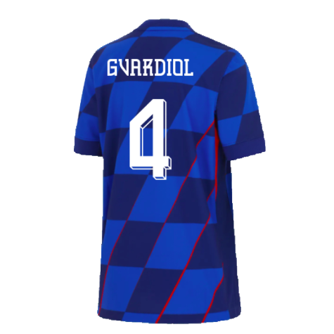 2024-2025 Croatia Away Shirt (Kids) (Gvardiol 4)