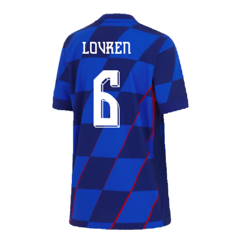 2024-2025 Croatia Away Shirt (Kids) (Lovren 6)