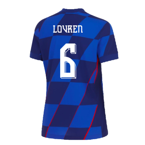 2024-2025 Croatia Away Shirt (Womens) (Lovren 6)