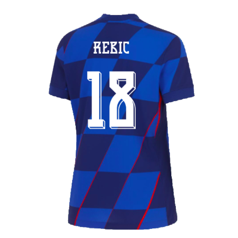 2024-2025 Croatia Away Shirt (Womens) (Rebic 18)