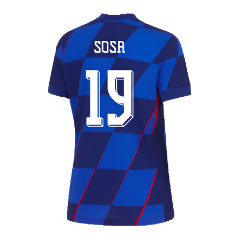 2024-2025 Croatia Away Shirt (Womens) (Sosa 19)