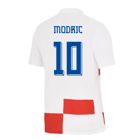 2024-2025 Croatia Home Shirt (Modric 10)