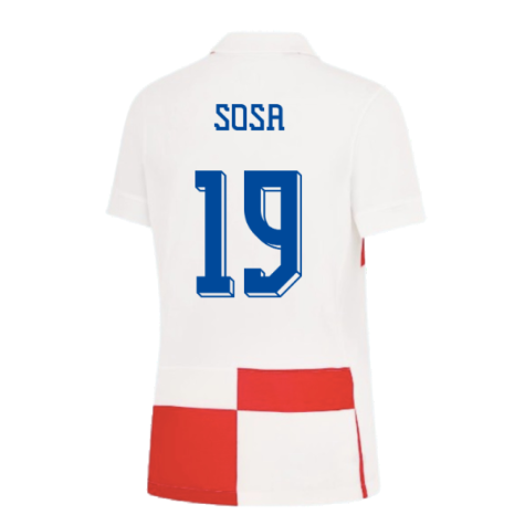 2024-2025 Croatia Home Shirt (Womens) (Sosa 19)