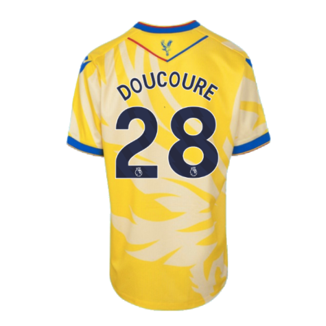 2024-2025 Crystal Palace Away Shirt (Kids) (Doucoure 28)