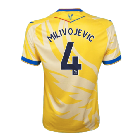 2024-2025 Crystal Palace Away Shirt (Milivojevic 4)