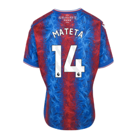 2024-2025 Crystal Palace Home Mini Kit (Mateta 14)