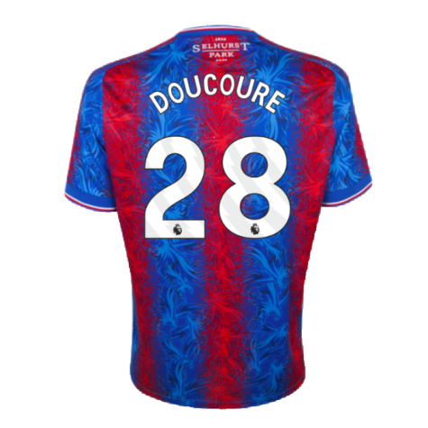 2024-2025 Crystal Palace Home Shirt (Doucoure 28)