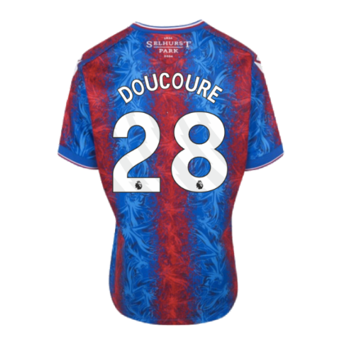 2024-2025 Crystal Palace Home Shirt (Kids) (Doucoure 28)