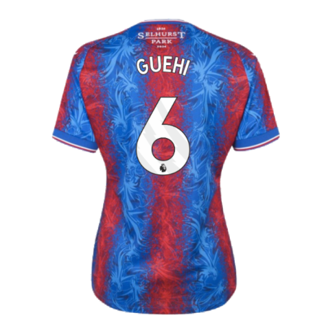 2024-2025 Crystal Palace Home Shirt (Ladies) (Guehi 6)