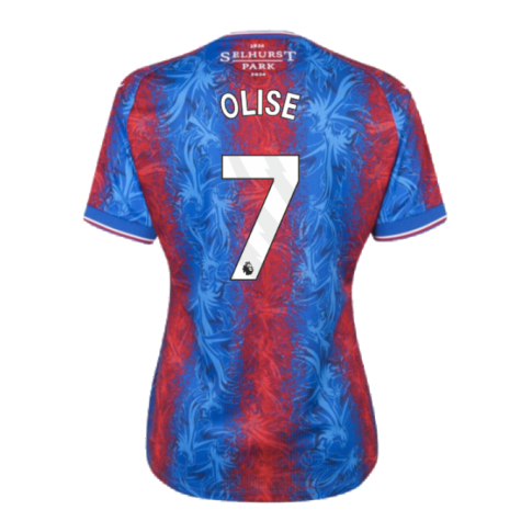 2024-2025 Crystal Palace Home Shirt (Ladies) (Olise 7)