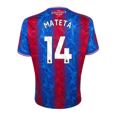 2024-2025 Crystal Palace Home Shirt (Mateta 14)