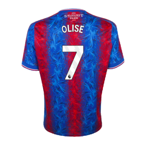 2024-2025 Crystal Palace Home Shirt (Olise 7)