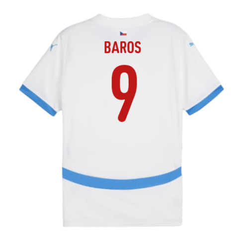 2024-2025 Czech Republic Away Shirt (Baros 9)