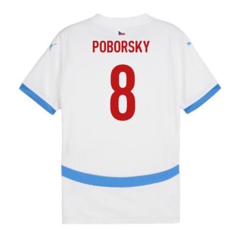 2024-2025 Czech Republic Away Shirt (Poborsky 8)